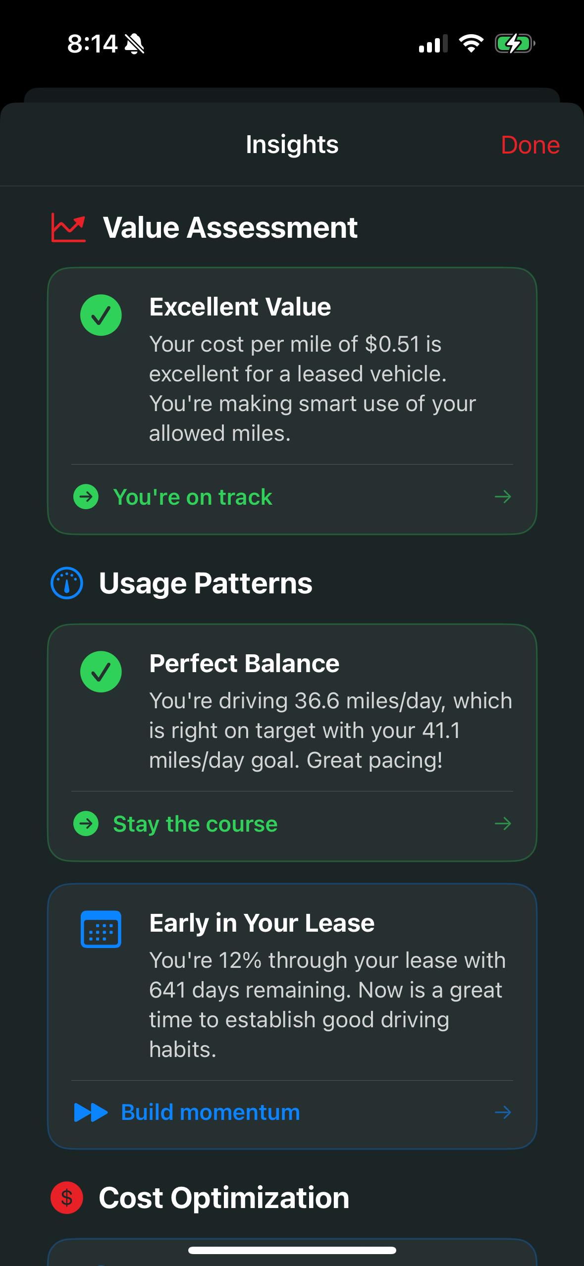 Insights & Analytics - Actionable lease optimization insights